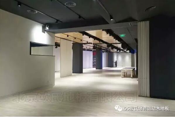 韓國大使館文化院多功能廳實木運動地板成功案例圖2