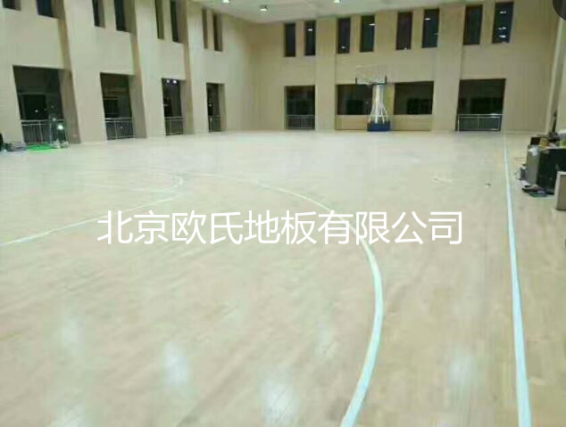 九江市消防中心體育館木地板工程案例-圖3