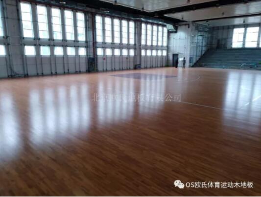 長沙市明德啟南中學(xué)體育館木地板成功案例